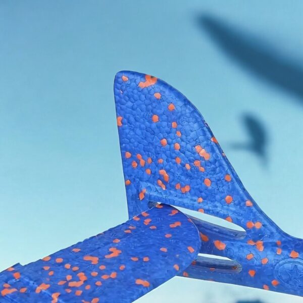 Large Blue Foam Plane - Image 3